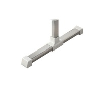Dudukan Laptop Aluminium Dua-USB Berkualitas Tinggi, Tinggi/Sudut Dapat Disesuaikan, Desain Mudah Dilipat, 5 Pilihan Warna, Panel 50x28cm, 0.95kg