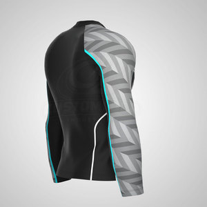 Professional Quick Dry <b>Men</b> Rash Guards Long Sleeve Breathable <b>Compression</b> <b>Shirt</b> For Training And Gym Wholesale Supply - Product Image 3