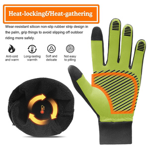 Waterproof Warm Winter Gloves Outdoor Gym Sports Scenes Touch Screen Fingers for Casual for Men and Women <b>Polybag</b> Unisex - Product Image 3