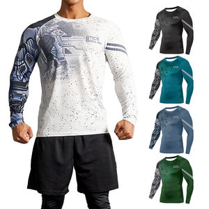Rashguard de Alta Calidad para Gimnasio, Elástico en Cuatro Direcciones, de Secado Rápido, Servicio OEM al por Mayor, Directo de Fábrica - Product Image 1