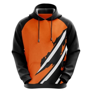 Sweats à capuche respirants et sweatshirts à impression personnalisée pour hommes, vêtements de sport décontractés à quantité minimale de commande bas du Pakistan, sweat à capuche sublimé - Product Image 1