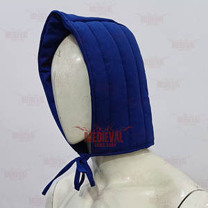 Casquette rembourrée en coton médiévale faite à la main pour armure de chevalier, reconstitution historique, Renaissance, vêtements vikings - Product Image 3