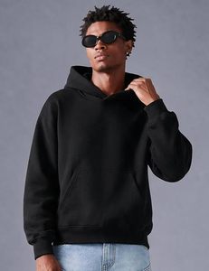 Vintage Boxy Zip Up <b>Hoodie</b> <b>Men</b> Heavyweight Terry Sweatshirt <b>Sherpa</b> Lined Oversized Streetwear Custom Logo - Product Image 2