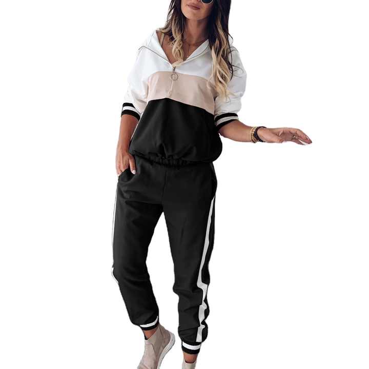 OEM Tracksuit 2024 Women'S Casual Solid Hooded Pocket Long Sleeve Pullover Women'S Hoodies & Sweatshirts