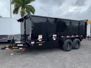 Remolque Volquete BIG TEX 7X16 NUEVO A BAJO PRECIO, 8 TONELADAS, 16PL, BORDES ALTOS, EN VENTA A PRECIOS ECONÓMICOS - Product Image 4