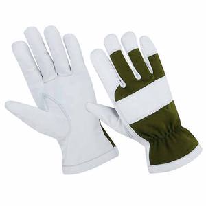 Gants de travail en cuir de chèvre, robustes, pour la sécurité industrielle, la protection des mains, le jardinage domestique - Product Image 2