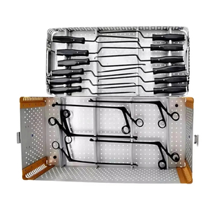 Juego de Instrumentos Quirúrgicos de Alta Precisión para Neurocirugía de Columna Vertebral, Instrumentos Ortopédicos Manuales de Acero Inoxidable, Kit de Cirugía de Columna Vertebral para Uso Médico - Product Image 3