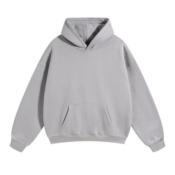 Conjunto Deportivo Unisex con Capucha de Color Sólido, Pantalones con Cordón Ajustable, Manga Larga, 320gsm, Algodón, Ropa de Otoño para Adultos - Product Image 2