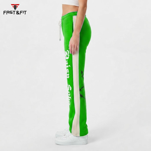 Solid Color <b>Jogger</b> Sweatpants Custom Flared Pants Ladies Loose <b>Slimming</b> Casual Workout Sports Women Sports Sweat Pants - Product Image 3