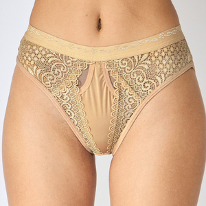 2026 Wholesale Women's Sexy Lace Bra Brief Sets Plus Size Sheer Adjustable Straps Custom 3D Embroidery Eco-Friendly Breathable - Product Image 5