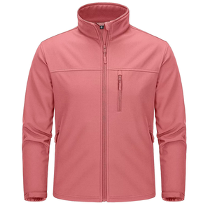 Chaqueta Reversible Azul de Lona Ecológica para Hombre, Impermeable, Transpirable, con Cierre de Cremallera, Cuello Alto, Resistente al Viento, para Invierno, Corte Regular - Product Image 5