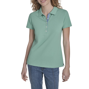 High Quality <b>Womens</b> Polo Shirts Short Sleeve Summer Top For Lady Custom Pattern Fashion Shirt Soft Breathable Cotton Clothing - Product Image 1