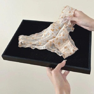 Conjunto de Lencería Sexy Personalizado con Tirantes de Encaje, Conjuntos de Ropa Interior Floral - Product Image 3