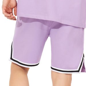 Ensemble streetwear d'été 2 pièces pour homme : short et chemise, haute qualité, logo personnalisé, mélange polyester/coton respirant - Product Image 6