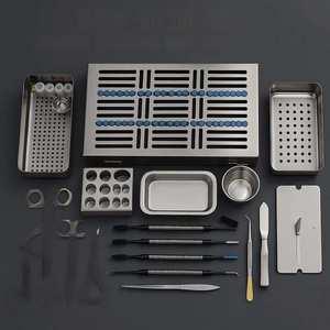 Kit de Instrumentos Quirúrgicos para Implantes Dentales con PRF, Fibrina Rica en Plaquetas, Herramientas Quirúrgicas Ortopédicas de Acero Inoxidable, EE. UU. y Europa - Product Image 2