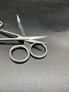 กรรไกรตัดผมโค้ง 11 ซม. สแตนเลสสตีล |   กรรไกรผ่าตัดแบบใช้ซ้ำได้ |   เครื่องมือตัดทางการแพทย์ที่มีความแม่นยำสูง - Product Image 4