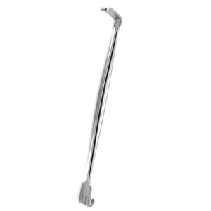 Retractor Senn sin Óxido de 6.375" (16.2 cm) con Gancho para Piel de Doble Extremo y Punta Ciega - Product Image 4