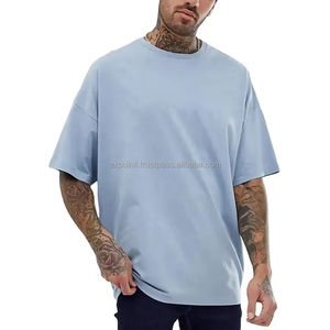 Camisetas Extra Grandes para Hombre de Algodón/Fibra de Bambú de Primera Calidad con Serigrafía, Estilo Urbano, Transpirables y Ecológicas - Product Image 2