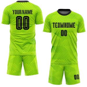 High Quality Custom Football Uniform Soccer Kit Manufacturer Custom Logo Sublimation Printing OEM Private <b>Label</b> Supply - Product Image 5