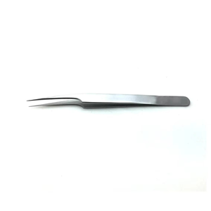 Ensemble de pinces à épiler professionnelles en acier inoxydable anti-magnétiques pour extensions de cils, pointes lisses et durables à dents pour manucure - Product Image 6