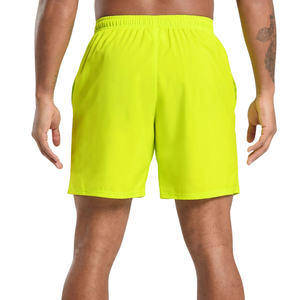 Pantalones Cortos Deportivos para Hombre, Ajustados, de 7 Pulgadas, Ligeros, para Entrenamiento, Running, Color Verde Choque - Product Image 2