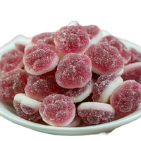 Barres de bonbons gélifiés à la fraise en vrac de 20g, bonbons exotiques acidulés et moelleux aux fruits, emballage mignon en boîte de dessin animé, pour fêtes d'enfants