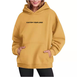 Sudadera con Capucha Wearpex, Nueva Moda para Mujer, Talla Grande, Holgada, Manga Larga, Lavado Ácido, Bordado, 100% Algodón, Estilo Urbano, Cálida y Ecológica - Product Image 3