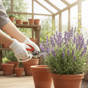 Ciseaux de récolte de qualité supérieure 7,25 pouces, ciseaux laser à bord lisse, ciseaux de jardinage DIY, vente en gros directe usine - Product Image 1