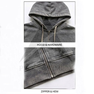 เสื้อฮู้ดซิปผู้ชายไซส์ใหญ่พิเศษสำหรับฤดูหนาว พิมพ์ลายดิจิทัล ทรงบ็อกซี่ ไหล่ตก ผ้าหนา คุณภาพพรีเมียม กระบวนการผลิต Impex - Product Image 6