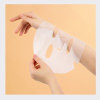 Masque facial beauté Hefh Yueo Skin Fit Daily Glow Vegan Collagen Pit Mask 5 pièces, masque facial en silicone réaliste au collagène