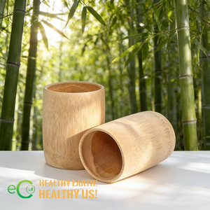 Gobelets en bambou d'emballage personnalisés écologiques/gobelets en bambou réutilisables avec logo laser de haute qualité et gravé d'Eco2go Vietnam - Product Image 4