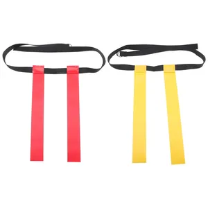 Cinturones de Bandera de Fútbol Reflectantes Profesionales, Personalizados, al por Mayor, de Bajo Costo, Duraderos y Resistentes - Product Image 5