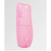 Vase de table moderne en résine fait main, artisanat Kiswah, décoration de sac écologique, motif lever de lune, taille personnalisable