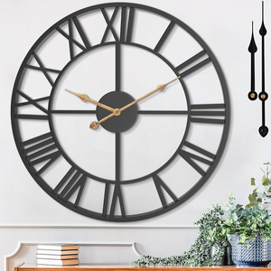 Brass Metal <b>Wall</b> <b>Clock</b> for Study Room/ Dining Room/ Office & Outdoor <b>Wall</b> <b>Decoration</b> With Manufacture From India - Product Image 3