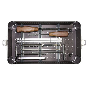 Premium Manual Orthopedic Bone Fracture Repair Instrument Set with <b>Locking</b> Plates and Multi Tier Sterilization Container <b>Box</b> - Product Image 6