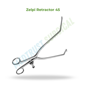 Rétracteur Zelpi 45 18cm pour neurochirurgie, rétracteur chirurgical de la colonne vertébrale pour la rétraction des plaies profondes - Product Image 3