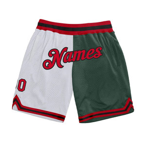 Pantalones cortos de baloncesto cómodos de estilo deportivo clásico para hombres y mujeres, pantalones cortos de baloncesto de malla ligeros y transpirables - Product Image 1