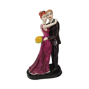 Estatuas modernas de resina para decoración del hogar, escultura de pareja de amor apasionado y vínculo de matrimonio para amantes - Product Image 1