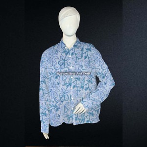 Bohemian Print Women's Cotton Hippie Gypsy Shirt For Parties Breathable Women's Party Wear Tunic Shirt - Product Image 3