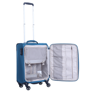Maleta Moderna con Compartimentos para Portátil, Viajes de Negocios, Hecha en Vietnam, de Lujo, Impermeable, Resistente, de Poliéster, con 4 Ruedas Giratorias de 360 Grados - Product Image 2