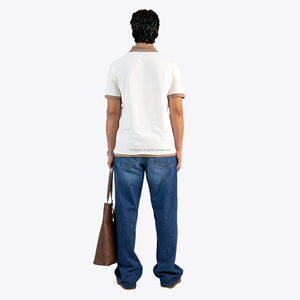 <b>Mens</b> Custom Printed Embroidery O-Neck T-<b>Shirt</b> <b>Silk</b>/Cotton Blend Quick Dry Anti-Wrinkle Breathable Lightweight Casual Summer - Product Image 3