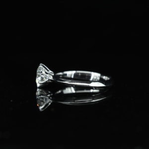 Anillos Clásicos de Plata de Ley 925 con Moissanita VVS D de 1 Quilate y 6 Garras, Certificados para Compromiso, Modelo HNJ587, Joyas Pahal, Superventas - Product Image 2