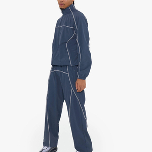 Survêtements pour hommes, ensembles 2 pièces, sweats à capuche, jogging, sport, décontracté, chauds, avec fermeture éclair intégrale - Product Image 1