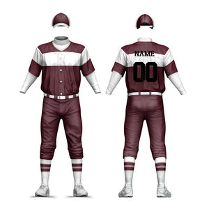 Nouvelle Arrivée Dernier Design Uniforme de Baseball Haute Qualité Tenue d'Entraînement Fabricant Uniformes de Baseball et de Softball de Bonne Qualité - Product Image 1