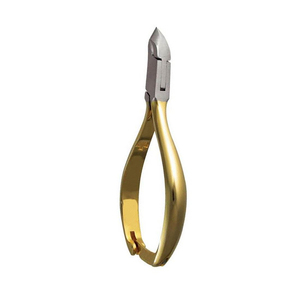 Coupe-ongles professionnel en acier inoxydable antirouille, double ressort, action fluide, ouverture large, courbé et droit - Product Image 1