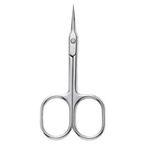 Ciseaux de manucure en acier inoxydable, lame tranchante, coupe-cuticules droit, outils de beauté, nail art, design durable, manche pour adultes - Product Image 6