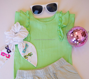 Coletero hecho a mano con cuentas y diseño de gafas de sol, pajarita adornada, coleta elástica para niñas y mujeres - Product Image 3