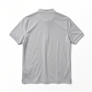 Camisa Casual de Manga Corta de Lona de Poliéster y Algodón para Hombre, Venta al por Mayor del Fabricante, Impresión de Logotipo de Marca Personalizada, Transpirable, Verano - Product Image 2