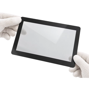 Couverture d'écran intégrée en verre gris foncé personnalisée à faible transmission, modèle GLS-GT-006 Guangdong pour HMI industriel et maison intelligente - Product Image 5