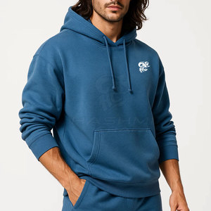 Sudadera Holgada de Algodón Mezclado para Hombre con Diseño Limpio, Textura Suave y Ajuste Cómodo para Salidas de Fin de Semana o Uso Diario Informal - Product Image 4